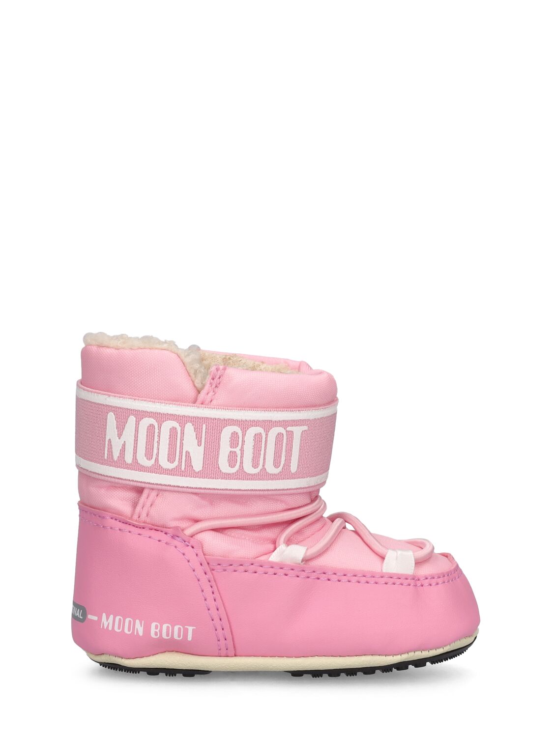 Crib Nylon Ankle Snow Boots - MOON BOOT - Modalova