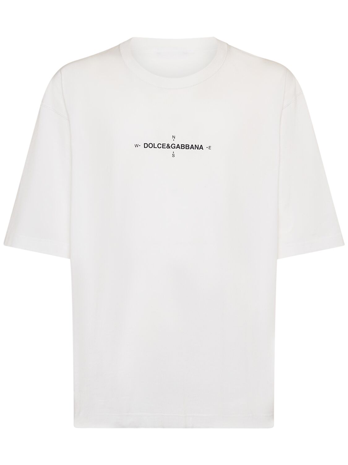 T-shirt Oversize In Jersey Di Cotone - DOLCE & GABBANA - Modalova