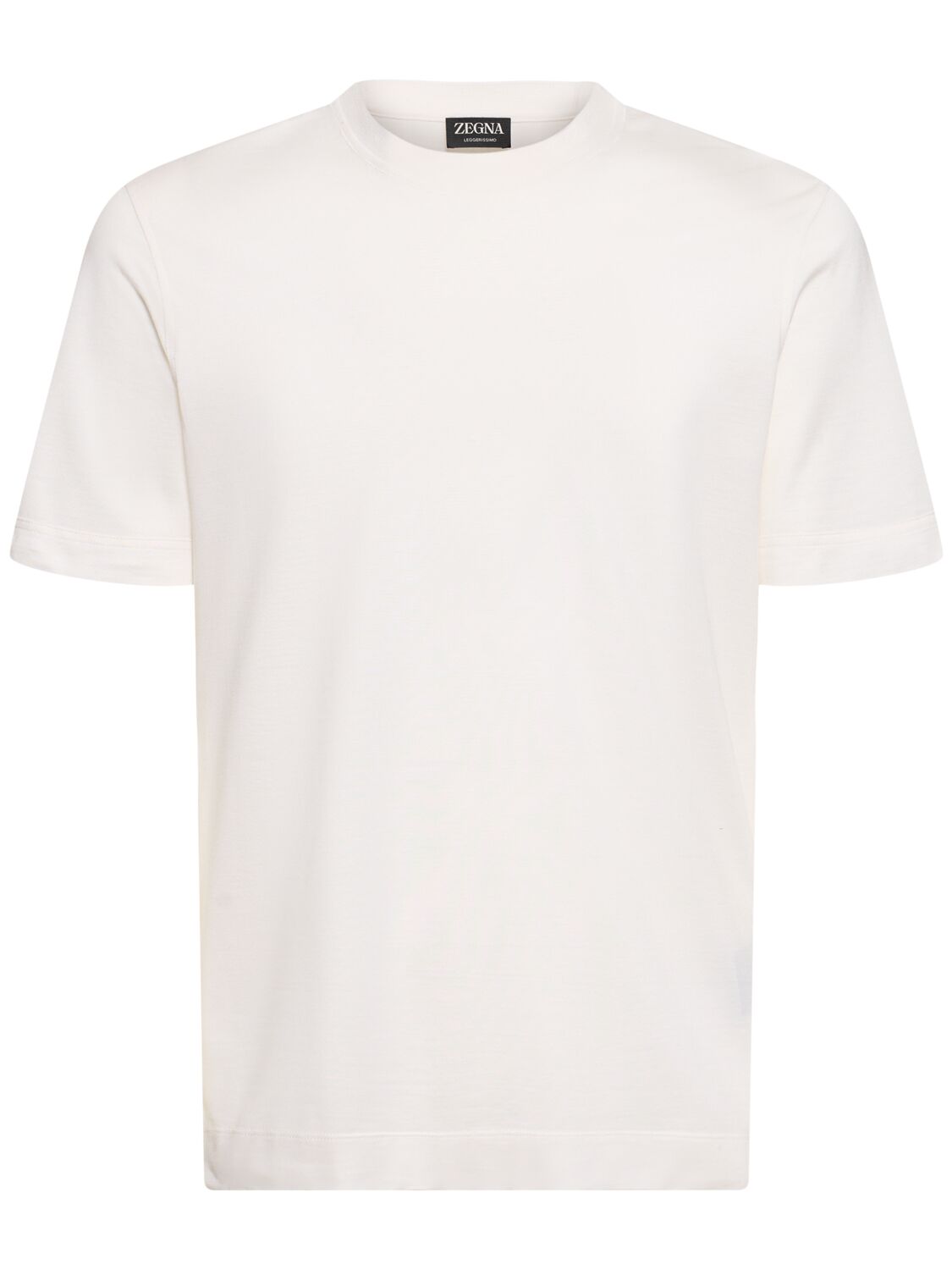 Leggerissimo Cotton & Silk T-shirt - ZEGNA - Modalova