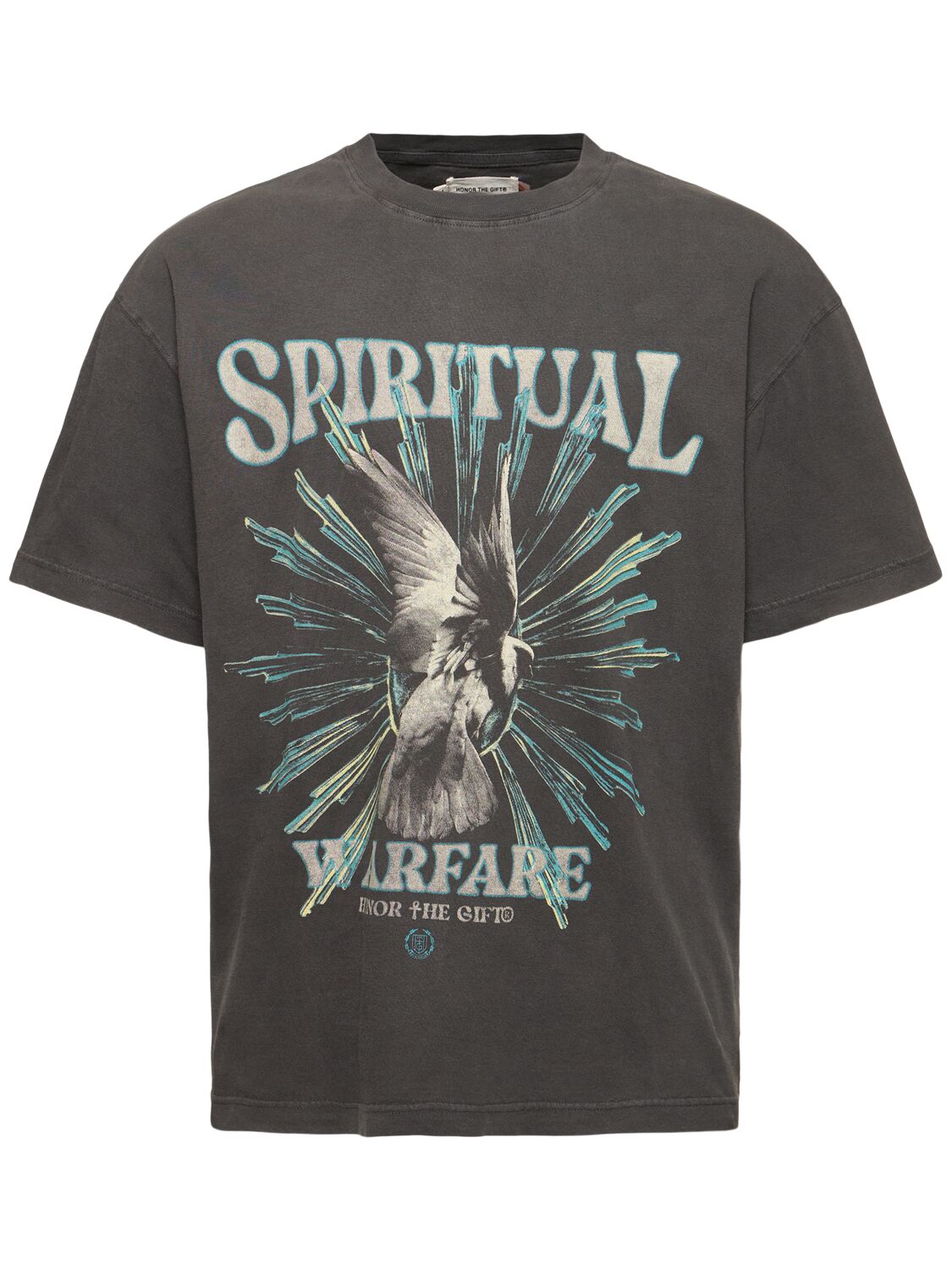 Spiritual Conflict Short Sleeve T-shirt - HONOR THE GIFT - Modalova