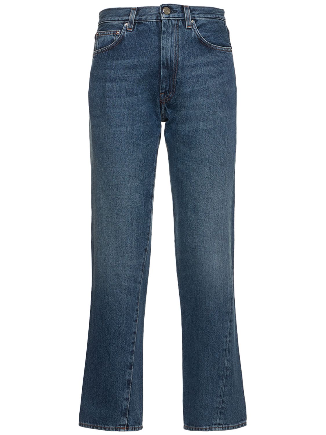 Jeans In Denim Di Cotone - TOTEME - Modalova