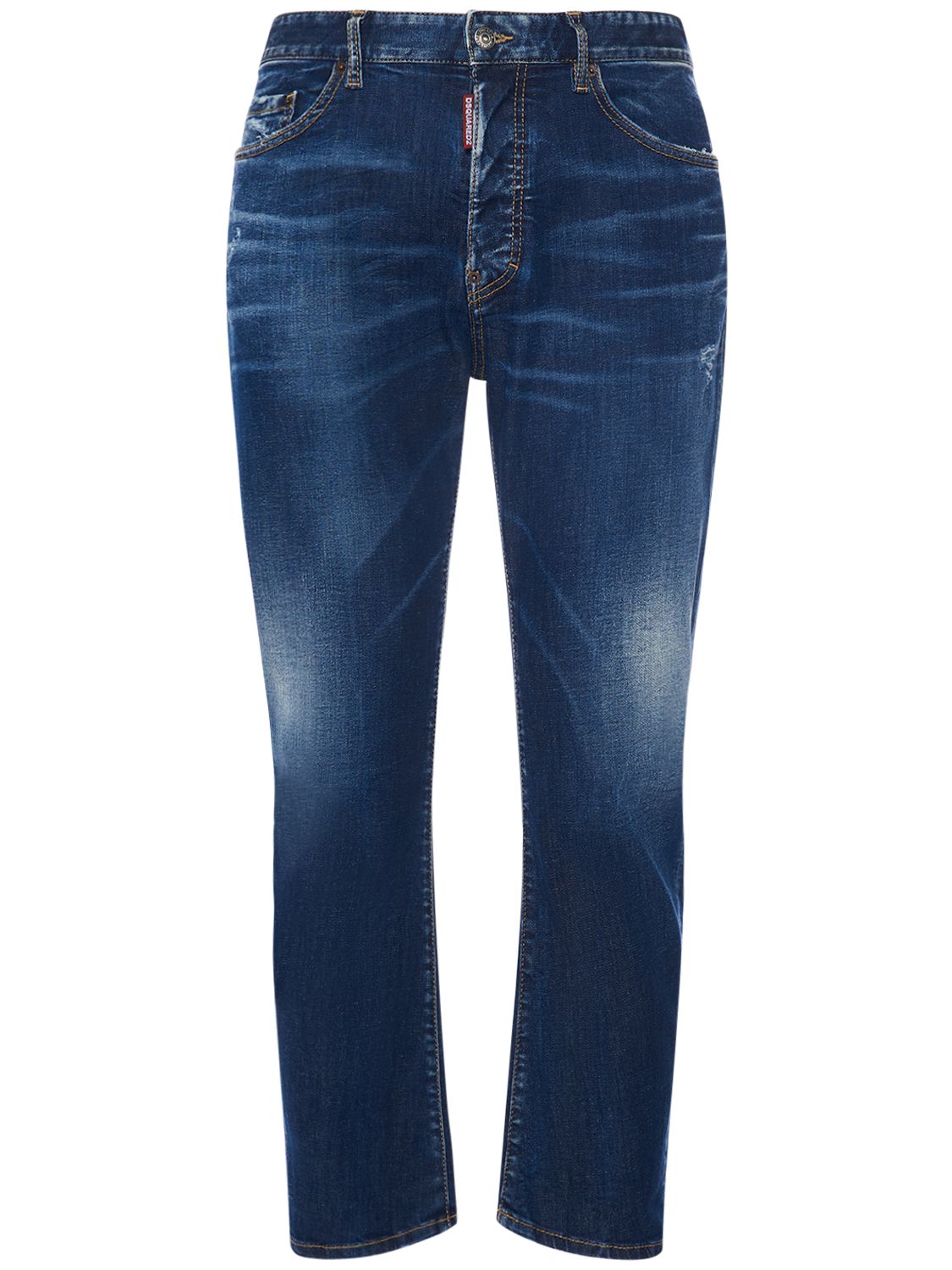 Jeans Bro In Denim Di Cotone Stretch - DSQUARED2 - Modalova