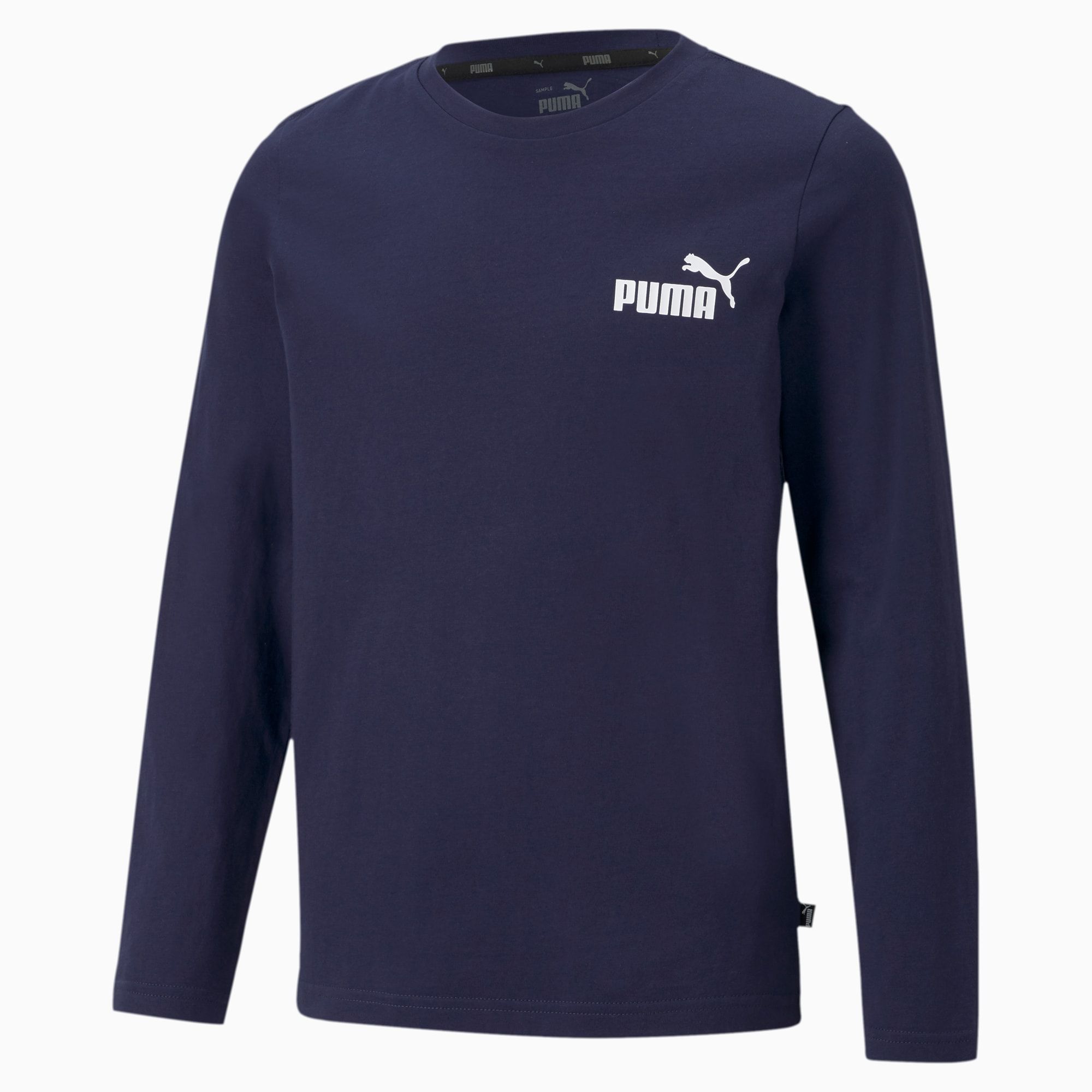 T-Shirt a maniche lunghe Essentials con logo N. 1 da ragazzi, /Altro - PUMA - Modalova