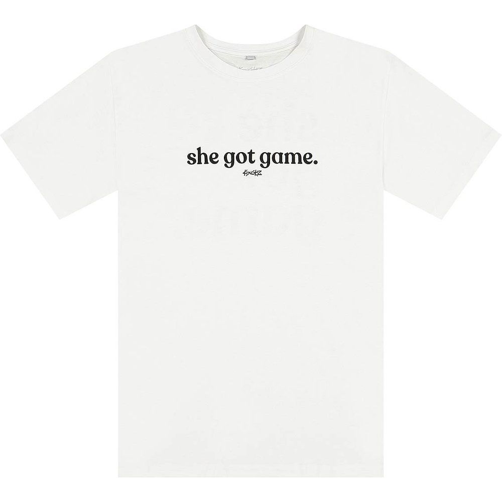 She got Game Statement T-Shirt, bianco - Kickz - Modalova