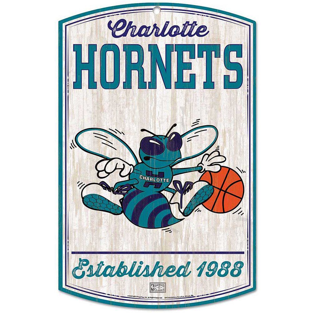 NBA HARDWOODS CHARLOTTE HORNETS 28 cm x 43 cm, / - Wincraft - Modalova