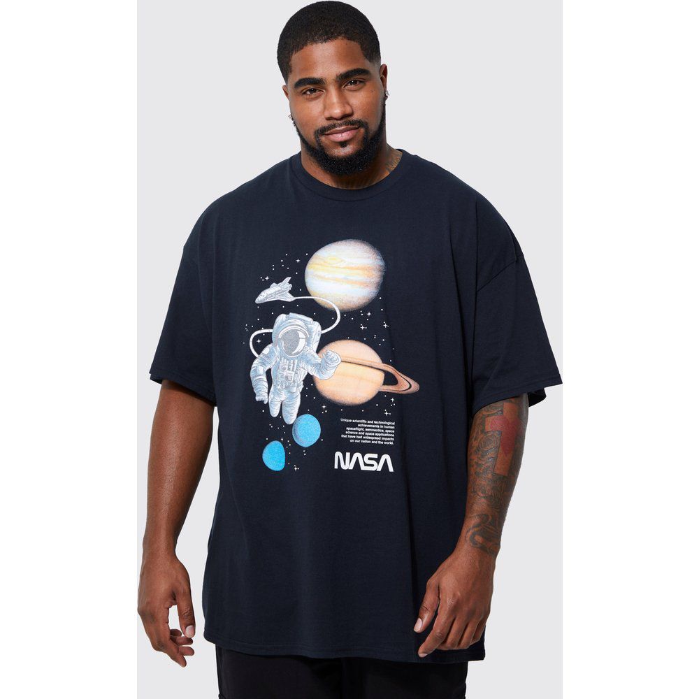 T-shirt Plus Size ufficiale NASA - boohoo - Modalova