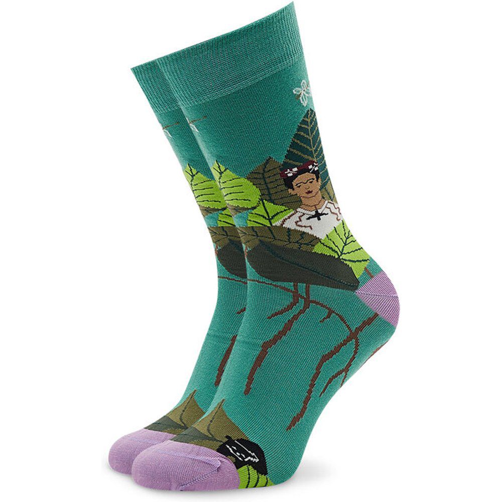 Calzini lunghi unisex - Frida Verde Multicolore - Curator Socks - Modalova