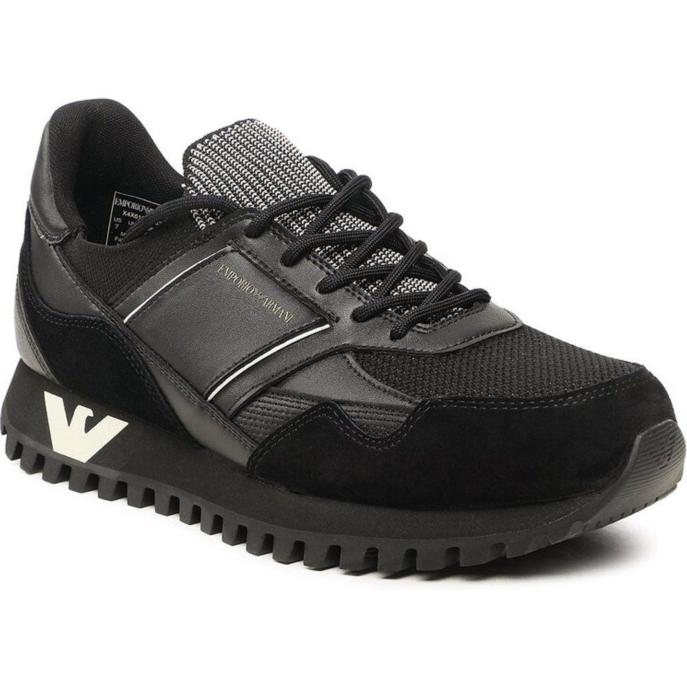 Sneakers - X4X616 XN632 N814 Black/Off White - Emporio Armani - Modalova