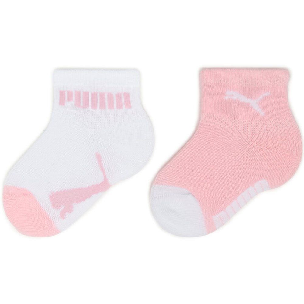 Set di 2 paia di calzini lunghi da bambini - Baby Mini Cats Lifestyle Sock 2P 935478 Pink Lady 02 - Puma - Modalova