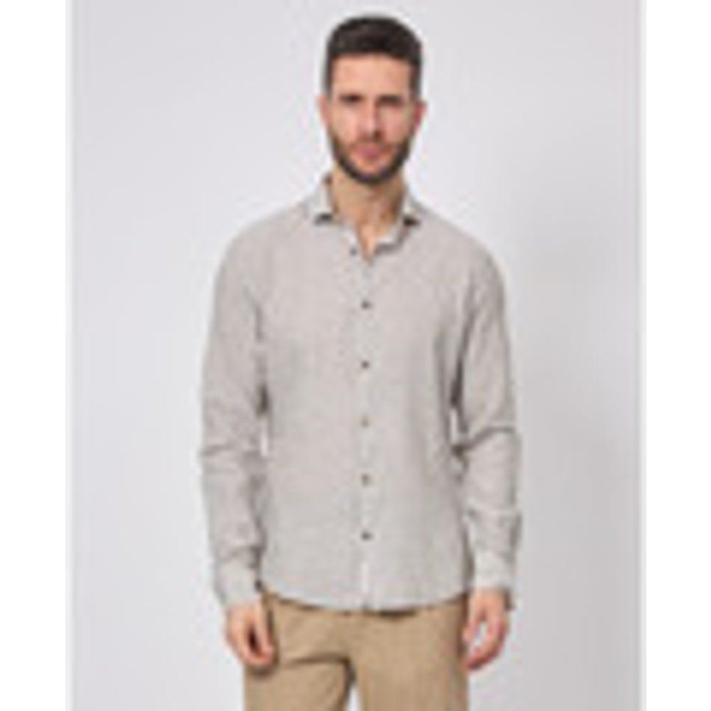 Camicia a maniche lunghe Camicia uomo in lino a maniche lunghe - Yes Zee - Modalova