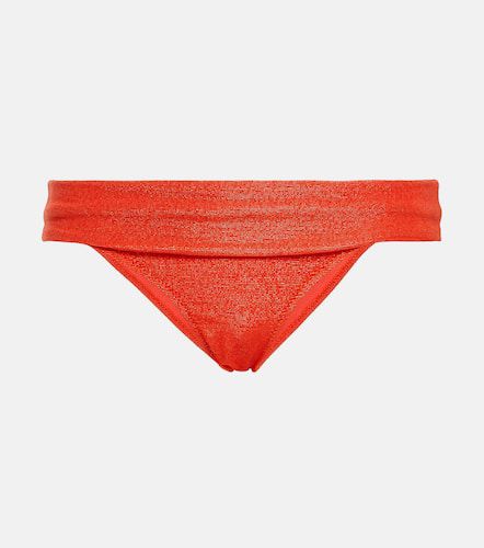Slip bikini Morocco a vita media metallizzati - Heidi Klein - Modalova