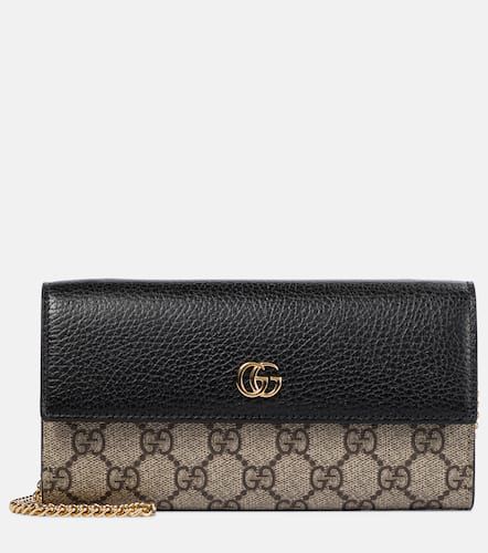 Clutch portafoglio GG Marmont in pelle - Gucci - Modalova