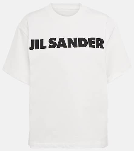 T-shirt oversize in cotone con logo - Jil Sander - Modalova