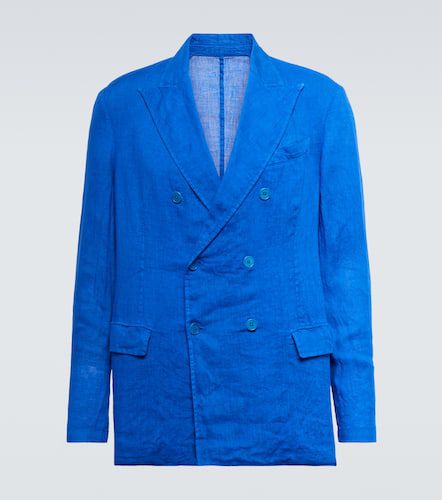 Blazer doppiopetto in lino - Barena Venezia - Modalova