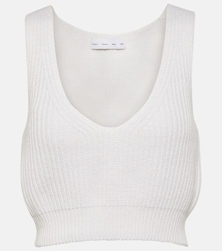 White Label - Cardigan cropped in cotone - Proenza Schouler - Modalova