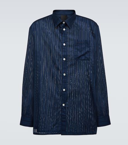 Camicia in voile di cotone a righe - Givenchy - Modalova