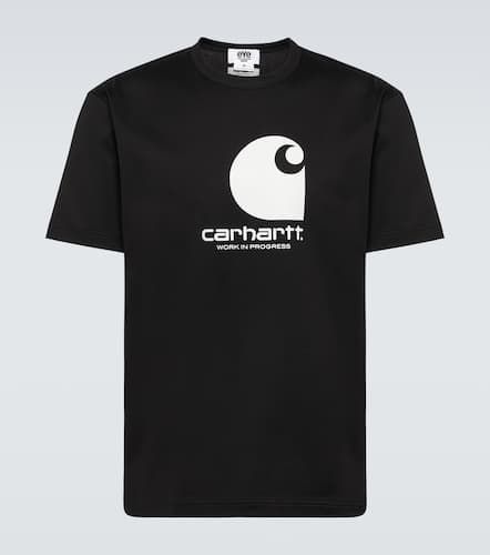 X Carhartt - T-shirt in jersey di cotone con logo - Junya Watanabe - Modalova