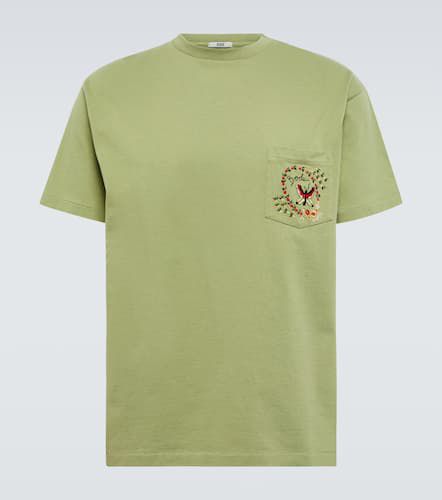 T-shirt in jersey di cotone con ricamo - Bode - Modalova