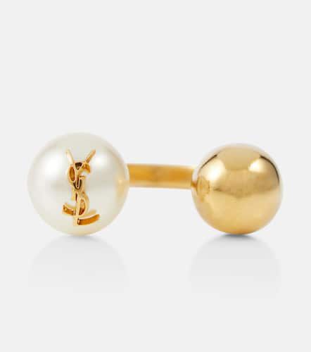 Anello con perla bijoux - Saint Laurent - Modalova