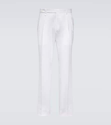 Pantaloni chino Elba in gabardine di cotone - Brioni - Modalova