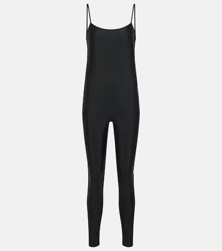 Jumpsuit in tessuto tecnico con logo - Balenciaga - Modalova