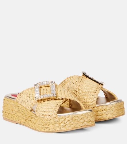 Sandali espadrillas in rafia - Roger Vivier - Modalova