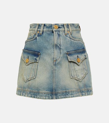 Balmain Minigonna cargo di jeans - Balmain - Modalova