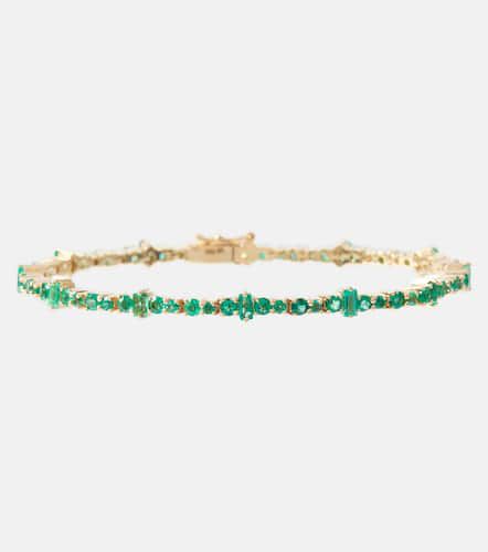 Bracciale Rivulet in oro 18kt con smeraldi - Ileana Makri - Modalova