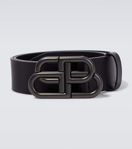 Cintura in pelle con logo BB - Balenciaga - Modalova