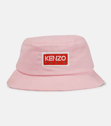 Kenzo Cappello in cotone con logo - Kenzo - Modalova