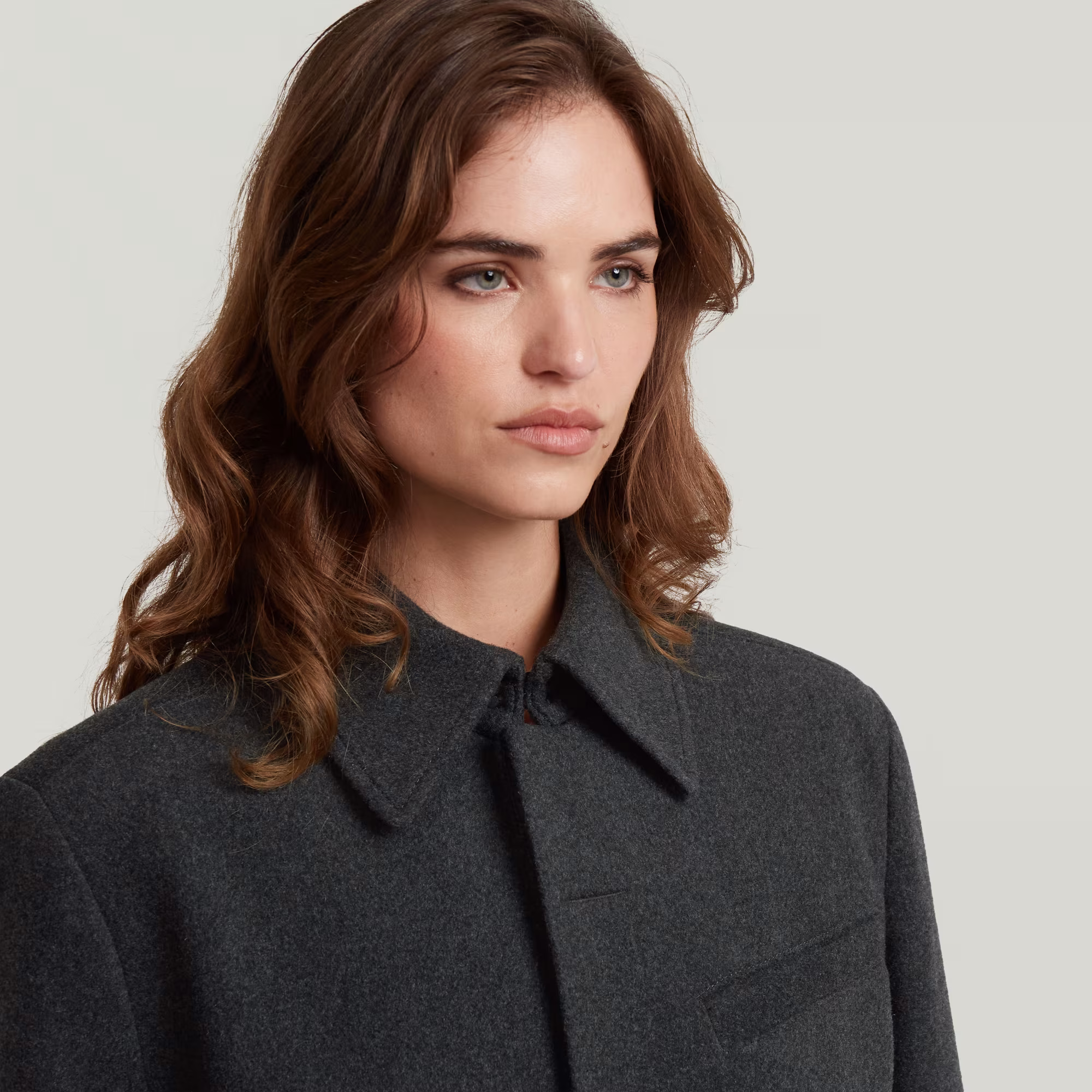 Abrigo Wool Car - Gris - Mujer - G-Star RAW - Modalova