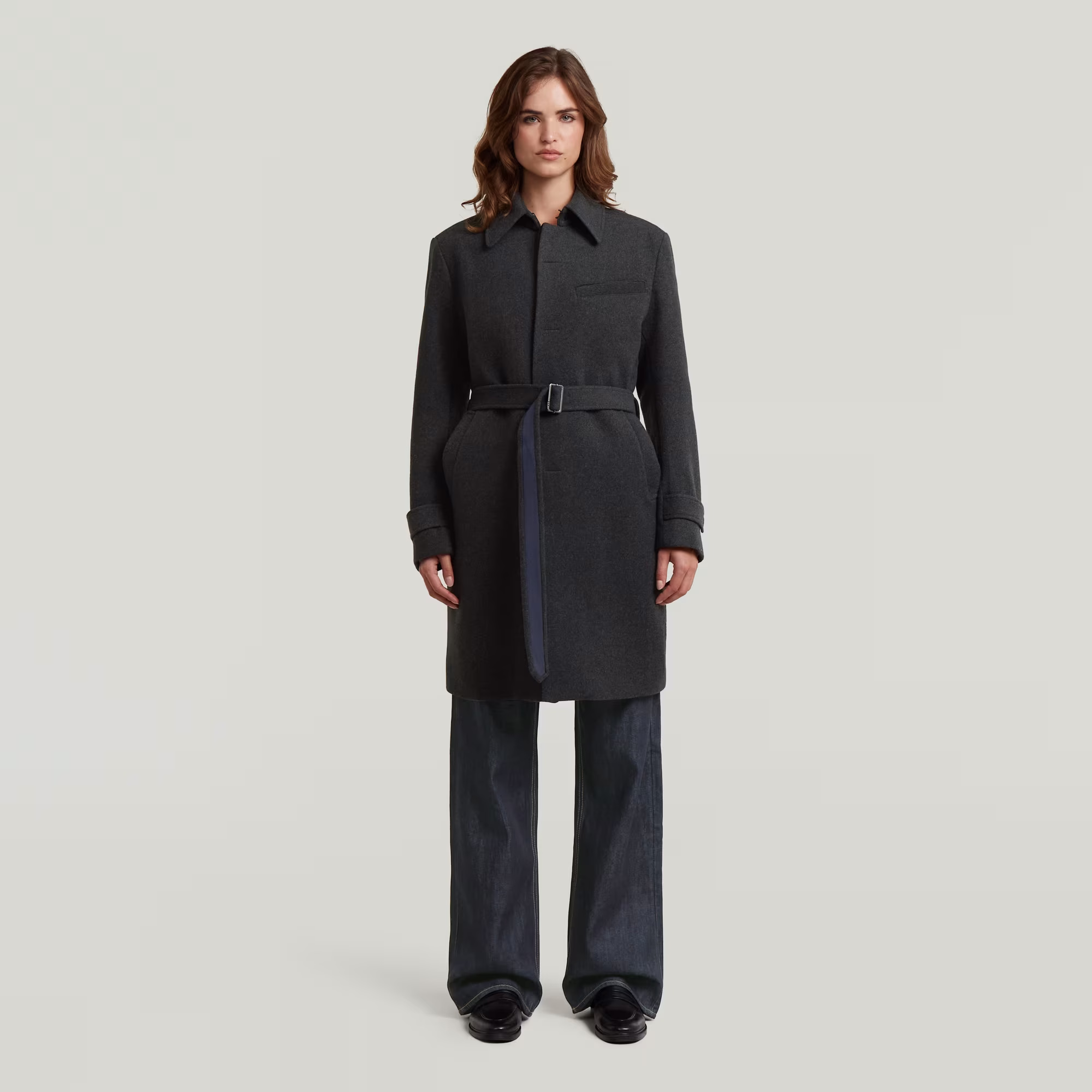 Abrigo Wool Car - Gris - Mujer - G-Star RAW - Modalova