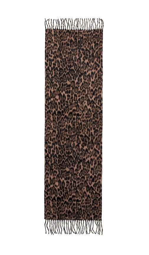 Hat Attack Leopard Scarf in Brown - Hat Attack - Modalova