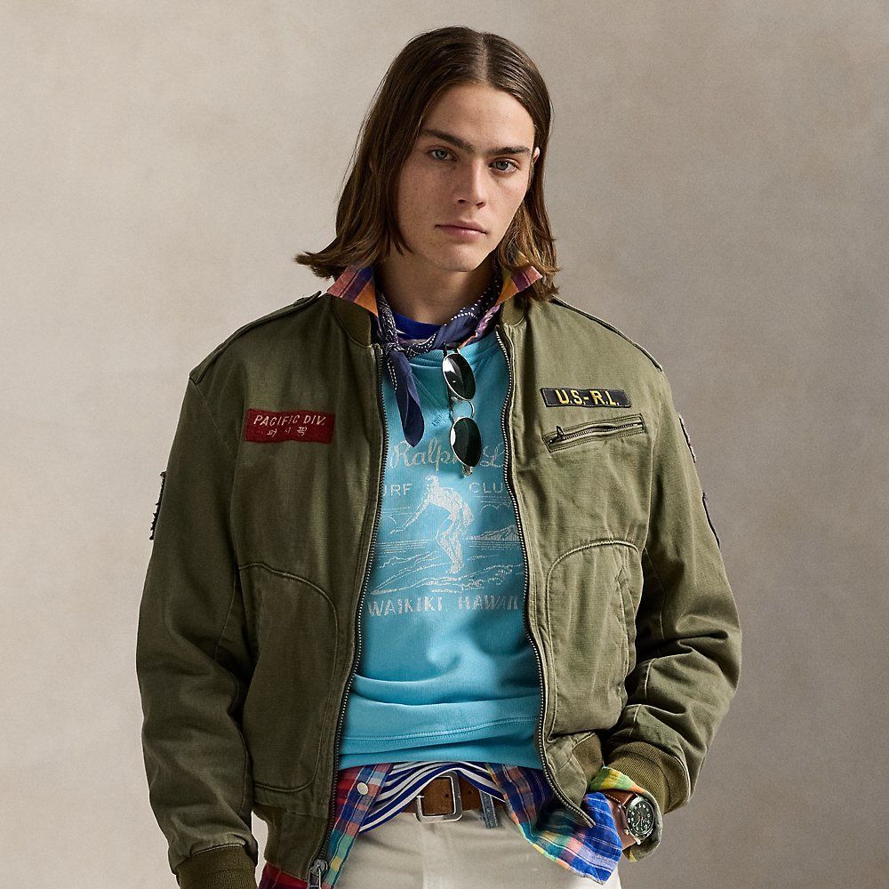 Sateen Flight Jacket - Polo Ralph Lauren - Modalova