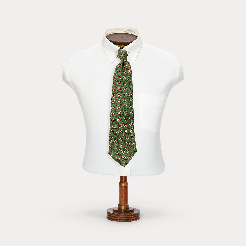 Handmade Print Wool Challis Tie - RRL - Modalova