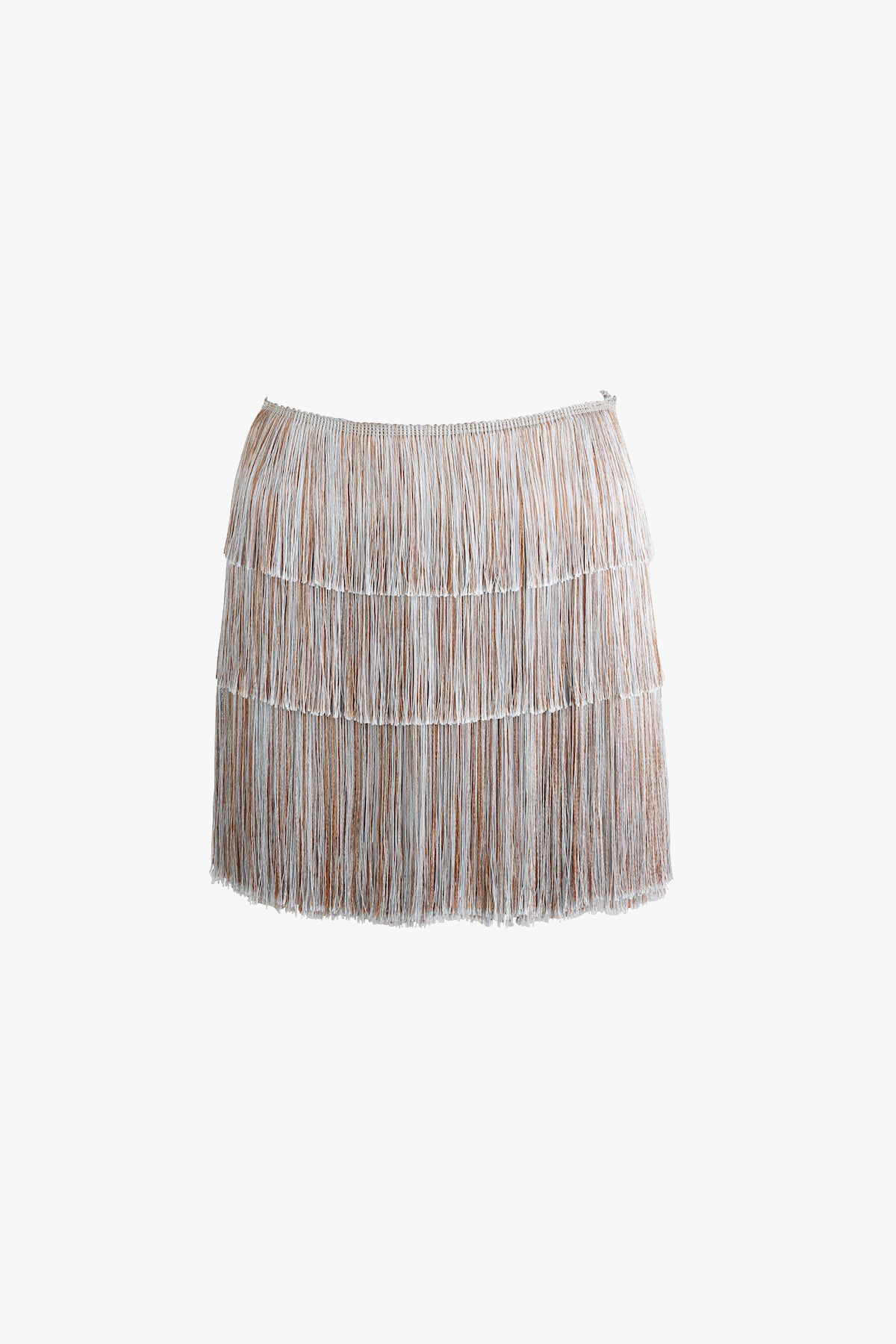 Moonlight Fringe Skirt - 2 - Mini skirts - Francesca Miranda - Modalova