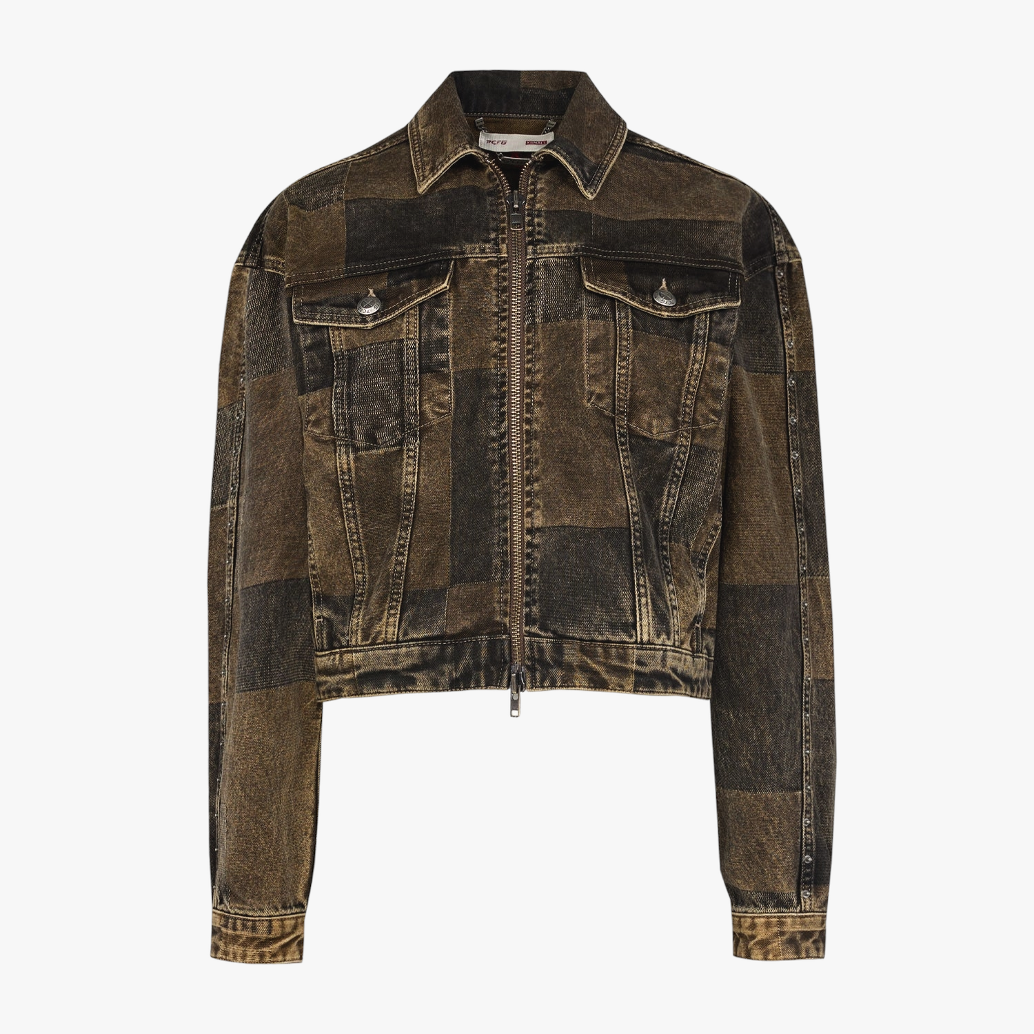 YOUR *ITCH COLORBLOCKED DENIM JACKET - XS - Denim jackets - PCFG - Modalova