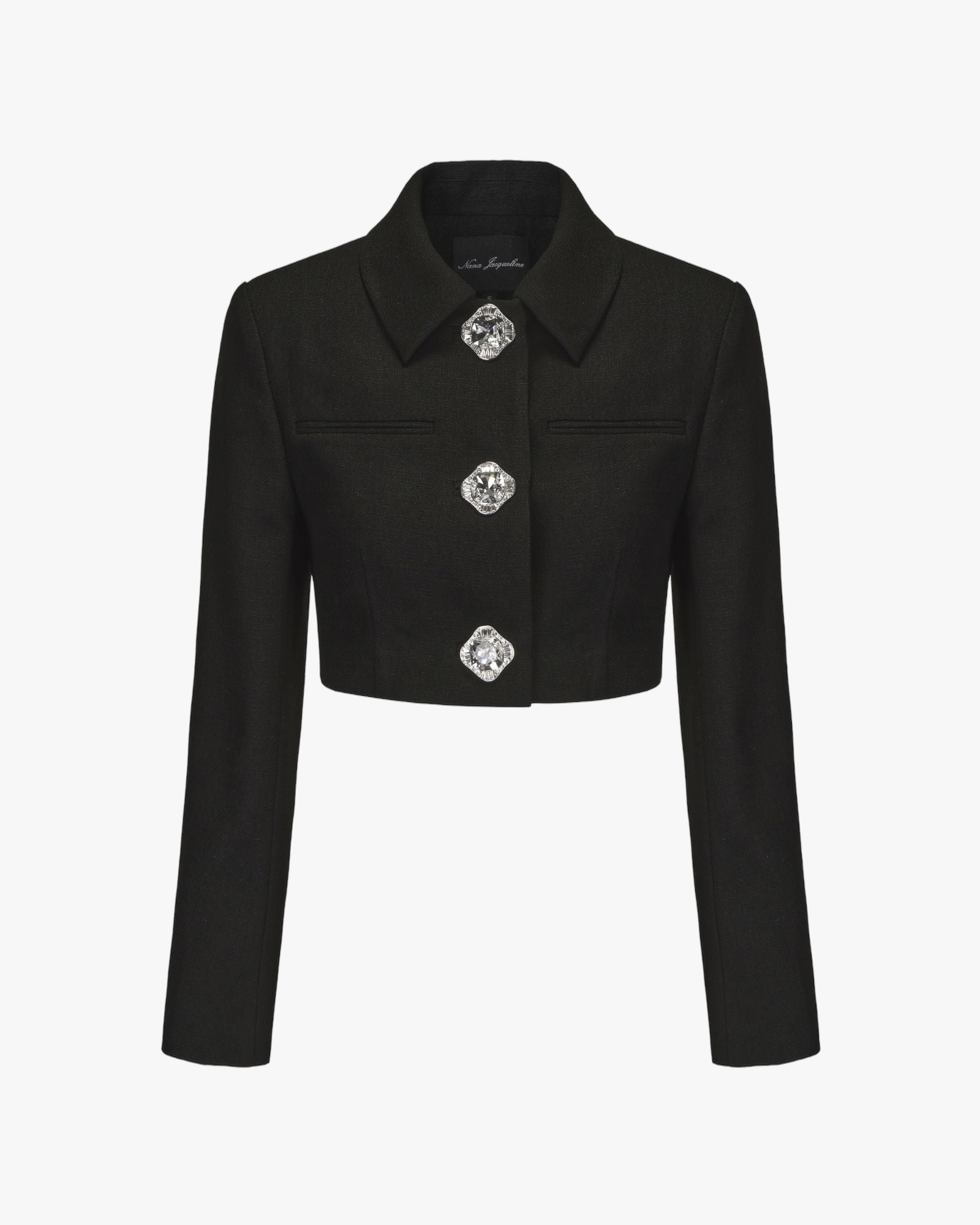 Tatiana Crop Blazer () - M - Blazers - Nana Jacqueline - Modalova