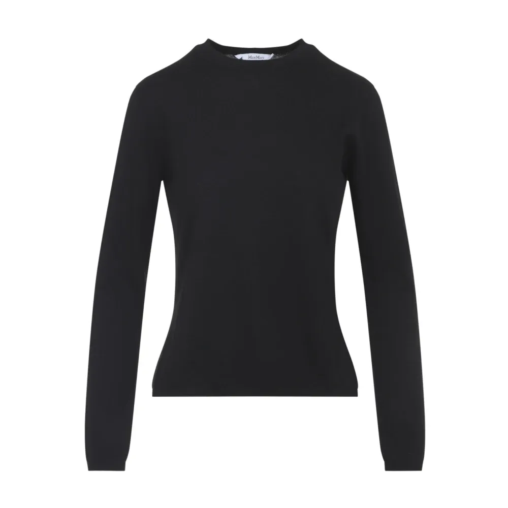 Luxury Cashmere Black Sweater Aw25 - Max Mara - Modalova