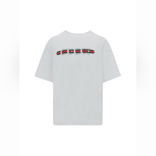 GUCCI グッチ Cities Logo Tee シティズロゴプリントTシャツ コットンジャージー プリント Tシャツ ・ホワイト | GUCCI公式