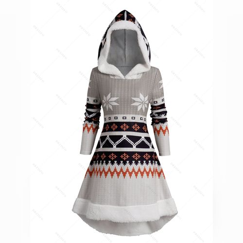 Dresslily shop hooded dress