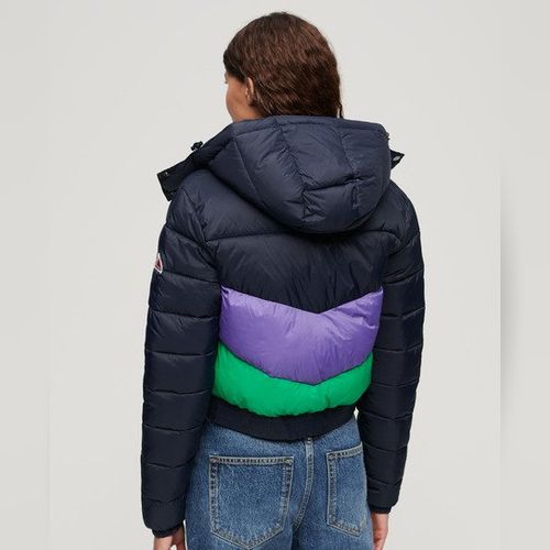 Superdry black rainbow fuji jacket online
