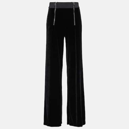 Tom Ford Logo velvet leggings TOM FORD