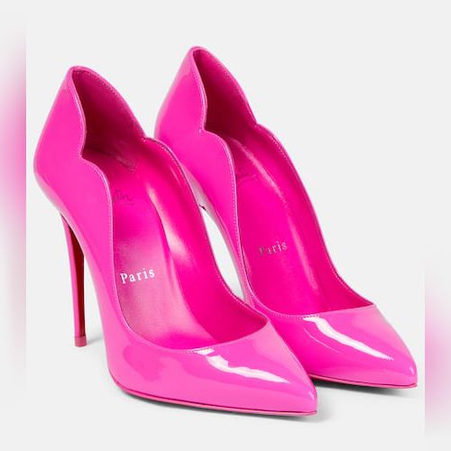 Christian louboutin hot sale heels pink